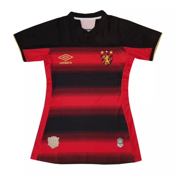 Camiseta Recife 1ª Mujer 2020/21 Rojo Negro